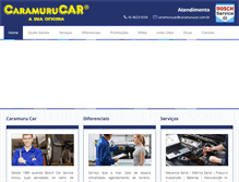 Tablet Screenshot of caramurucar.com.br